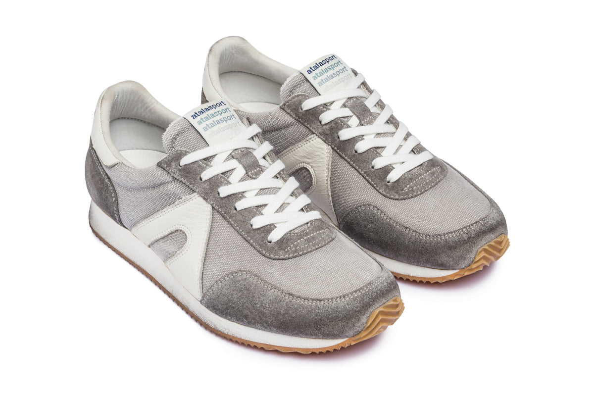 Super Canvas - Concrete Grey / Off-White