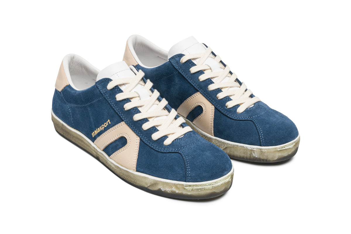 Star Suede - Blue Oceania / Cream