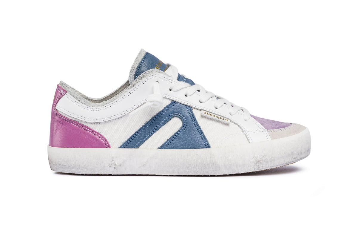 Time Canvas White Lavender