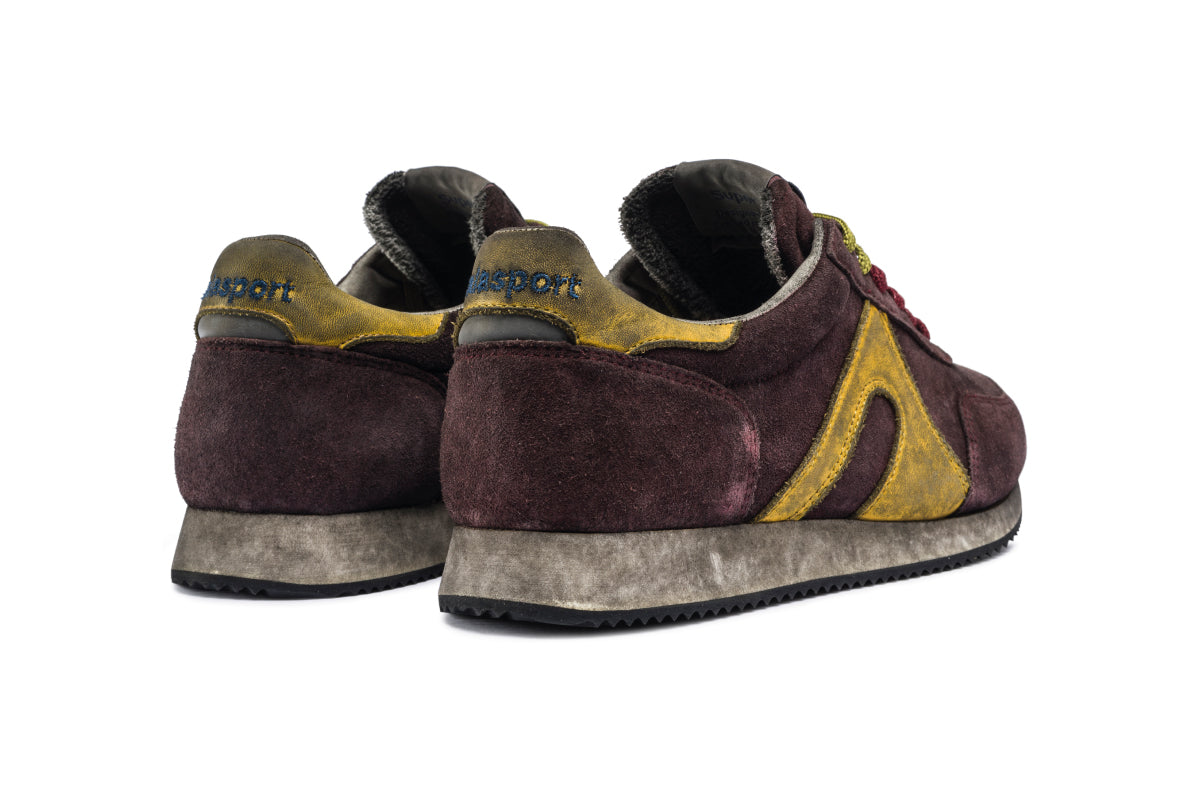 Super Suede Dirty - Wine / Soleil