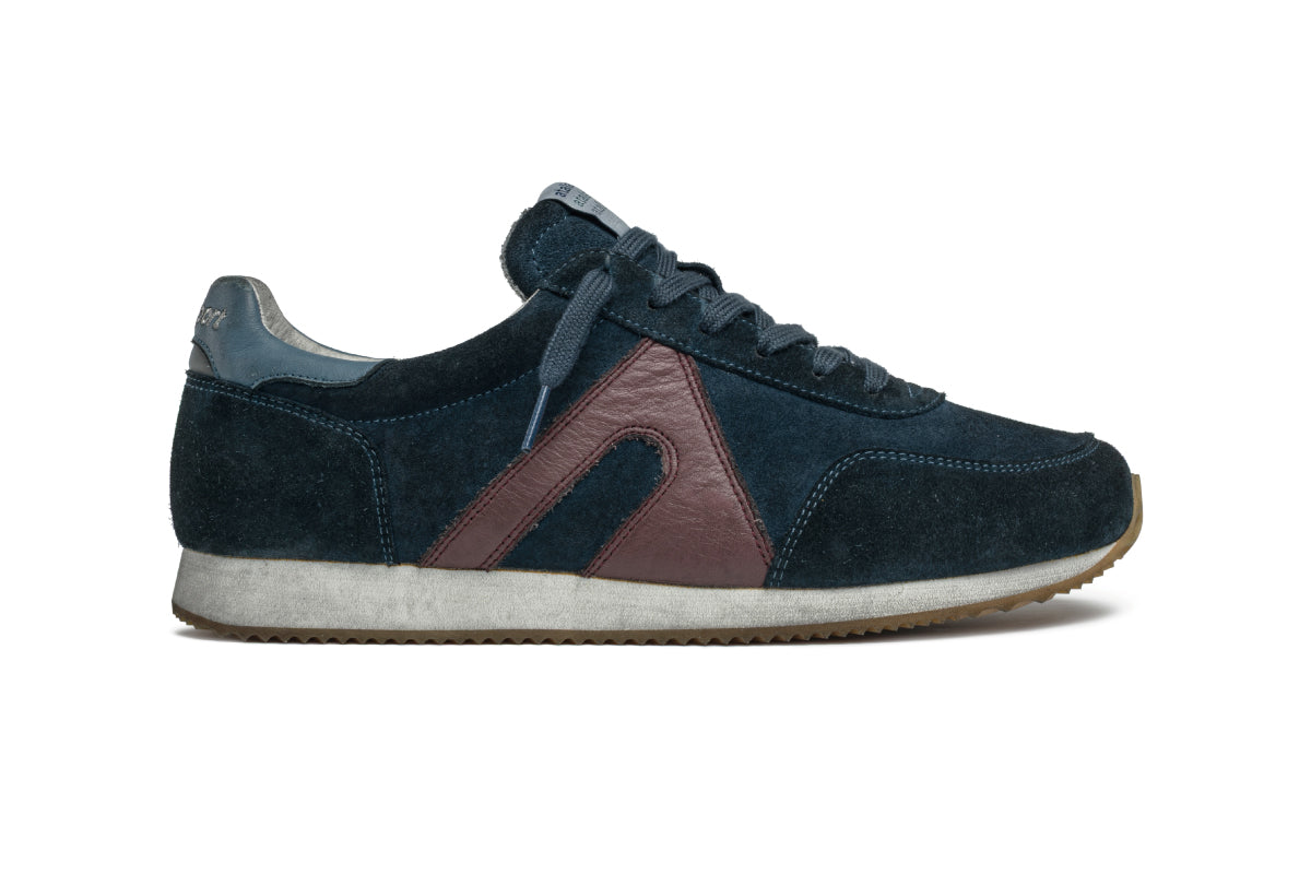 Super Suede Dirty - Dark Denim / Wine
