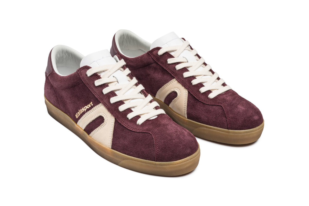 Star Suede - Wine / Cream