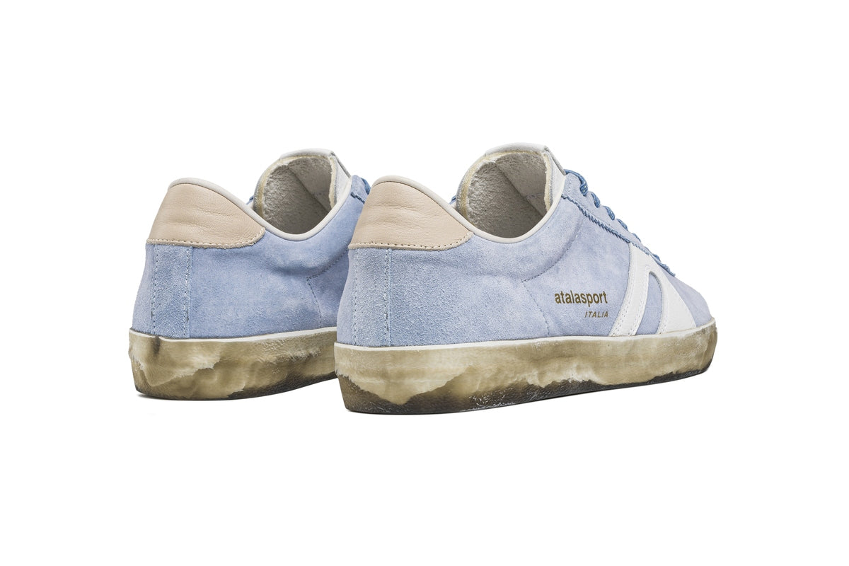 Italia Suede - Sky / Cream