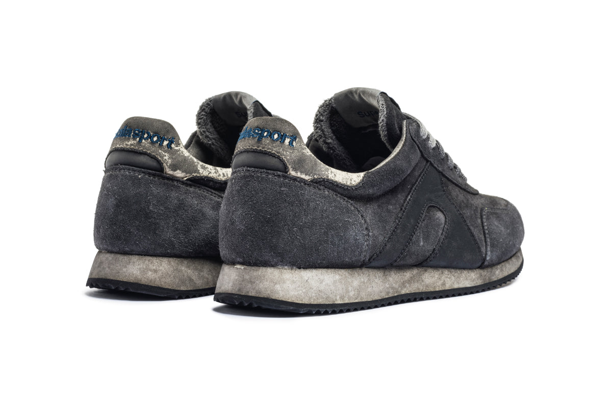 Super Suede Dirty - Gris oscuro / Negro
