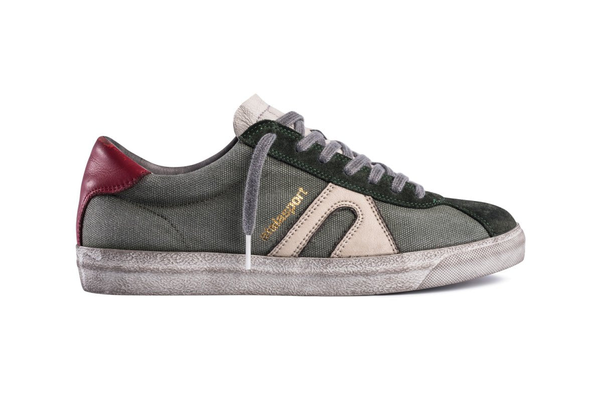 Star Canvas - Dark Green / Cream - atalasport