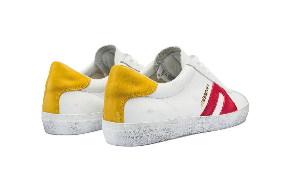 Star Leather - White / Red & Soleil - atalasport