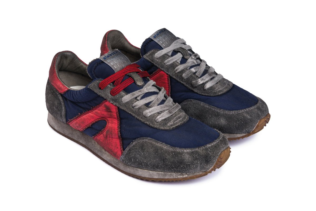 Super Nylon Dirty - Night Blue / Fire Red - atalasport